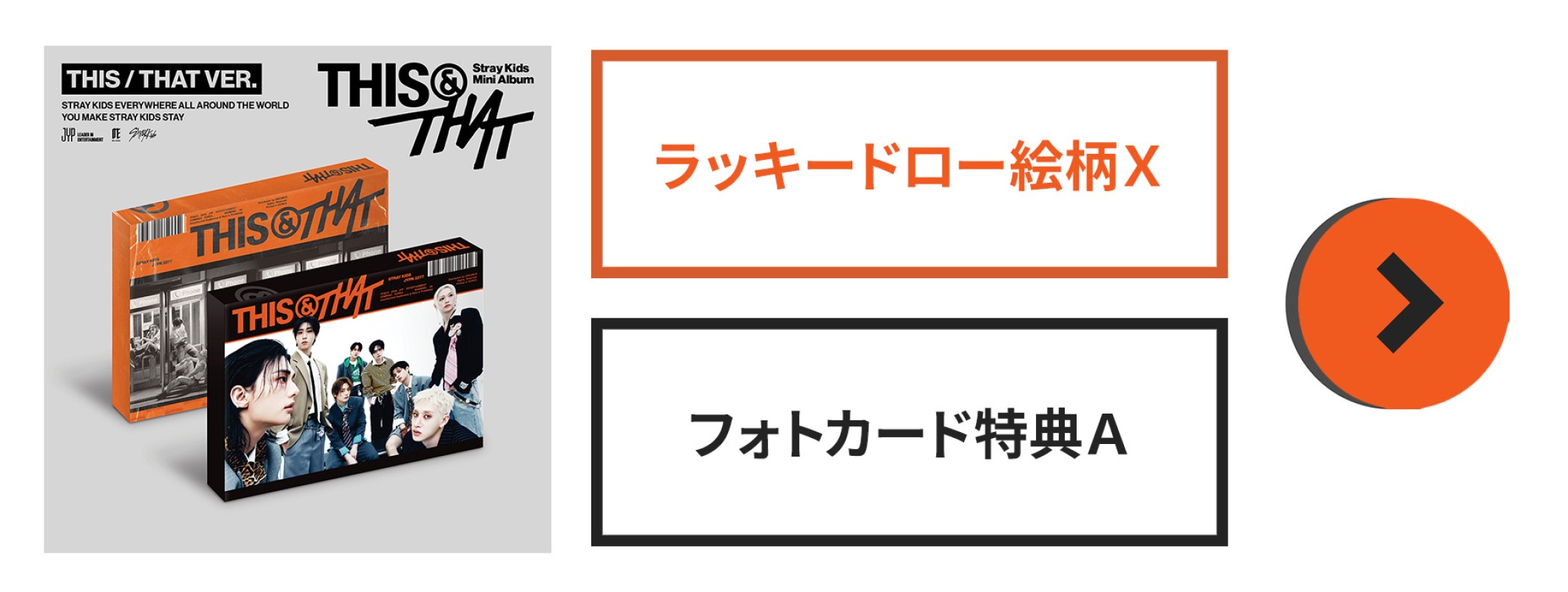 絵柄X】Stray Kids『THIS & THAT』発売記念 ラッキードローイベント